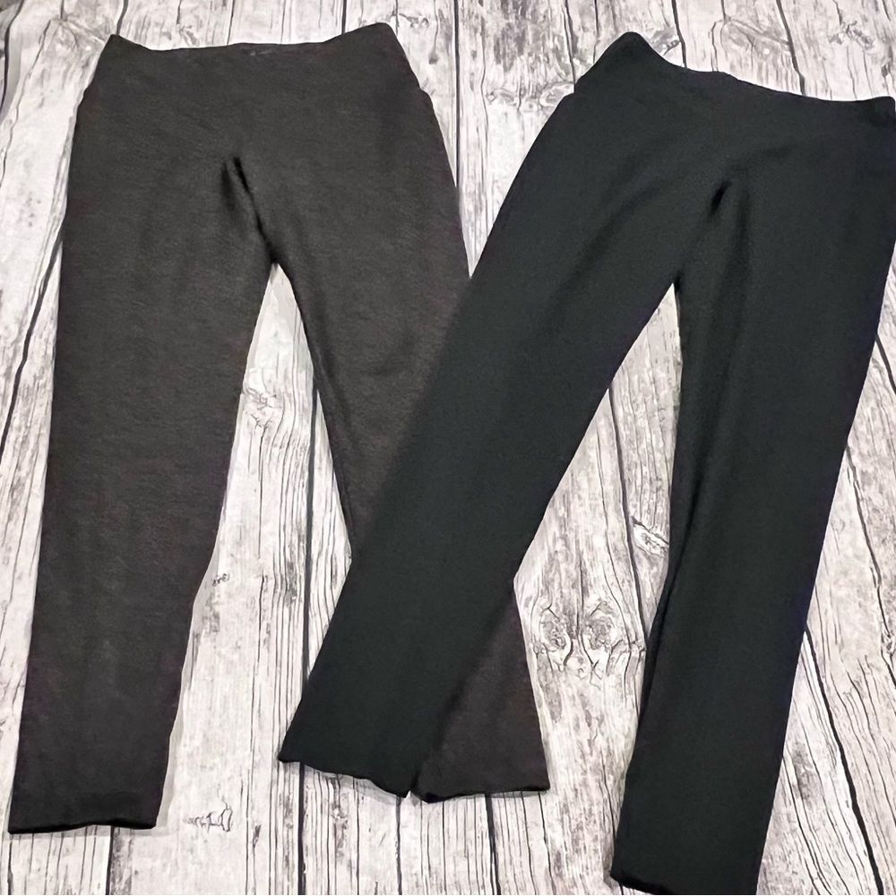 2 pairs Tek Gear full length leggings size small